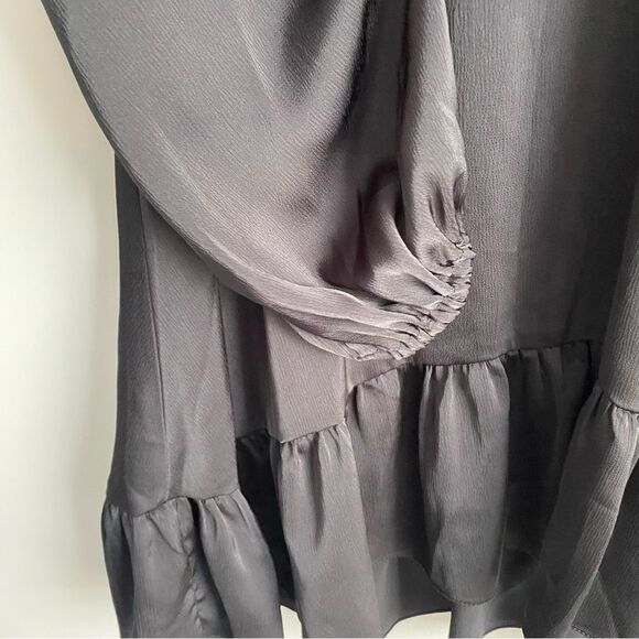 Lichi Mini dress with lace inserts and back ties - Picture 5 of 10